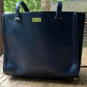 Kate Spade Midnight Blue Leather Handbag